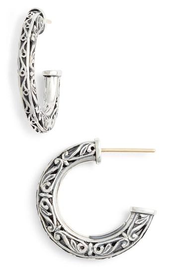 Women's Konstantino Filigree Hoop Earrings