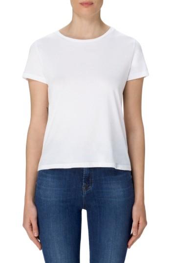 Women's J Brand 811 Short Sleeve Tee - White