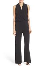 Women's Karen Kane Sleeveless Wide Leg Jumpsuit - Black