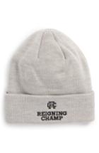 Men's Reigning Champ Embroidered Knit Cap - Grey