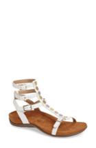 Women's Vionic Sonora T-strap Sandal M - White