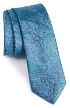 Men's Calibrate Botanical Paisley Silk Skinny Tie