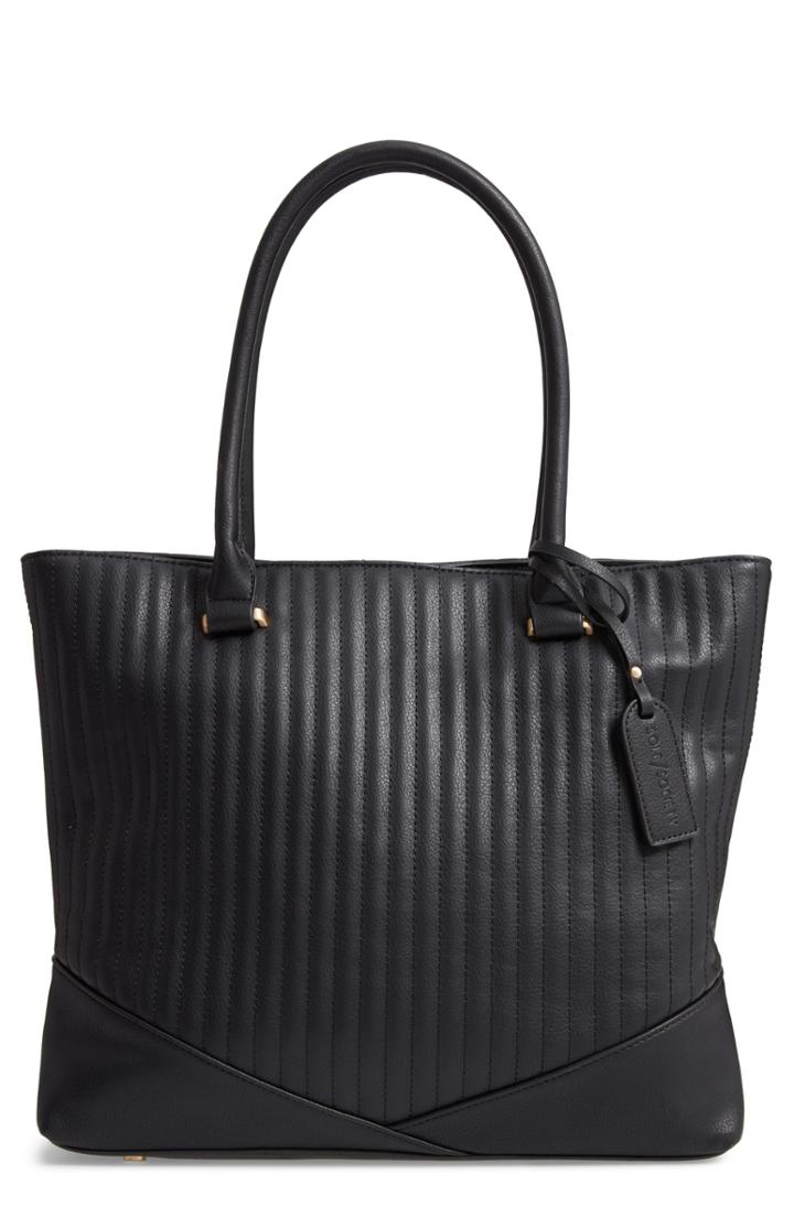 Sole Society Urche Quilted Faux Leather Tote -