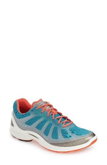 Women's Ecco 'biom Fjuel Racer' Sneaker -4.5us / 35eu - Blue