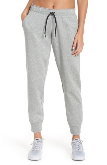 Women's Nike Tapered Training Pants - Grey