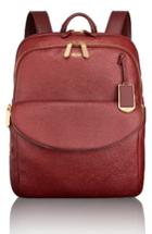 Tumi Sinclair - Hanne Coated Canvas Laptop Backpack - Red