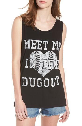 Women's Prince Peter Meet Me In The Dugout Tank, Size - Black