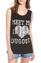 Women's Prince Peter Meet Me In The Dugout Tank, Size - Black