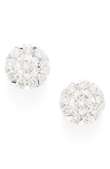 Women's Kwiat 'sunburst' Diamond Stud Earrings