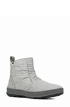Women's Bogs Snowday Waterproof Quilted Snow Boot M - Grey