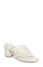 Women's Dolce Vita Delana Knotted Mule Sandal M - White