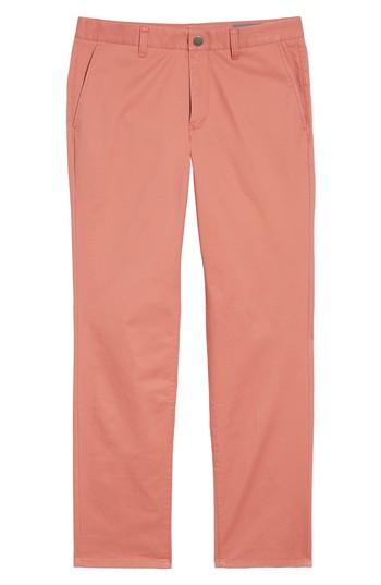 Men's Bonobos Slim Fit Stretch Washed Chinos X 32 - Coral