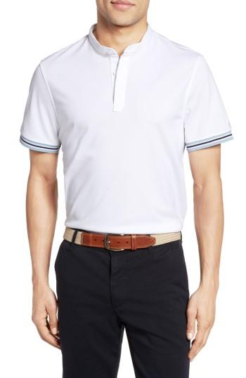 Men's Ag The Haskett Pique Polo - White