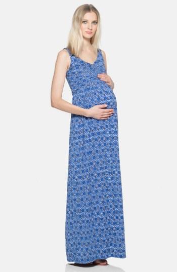 Women's Tart Maternity 'tonia' Print Maternity Maxi Dress