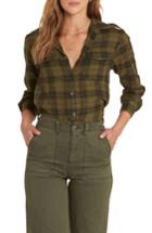 Women's Billabong Venture Out Plaid Top