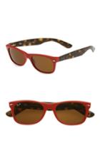Women's Ray-ban Small New Wayfarer 52mm Sunglasses - Bordeaux