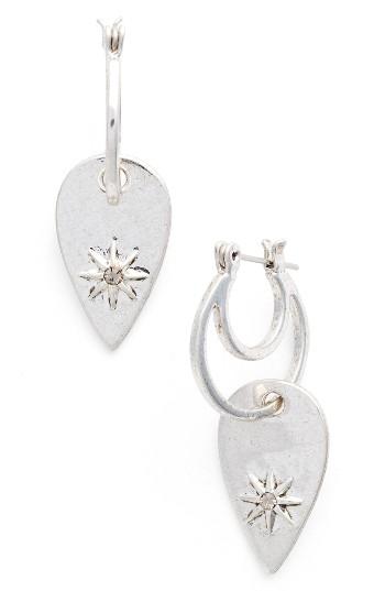 Women's Luv Aj Starburst Double Drop Earrings