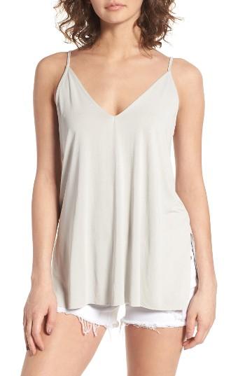 Women's Lush V-neck Tank - Blue
