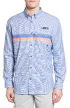 Men's Columbia Super Harborside Woven Shirt - Blue