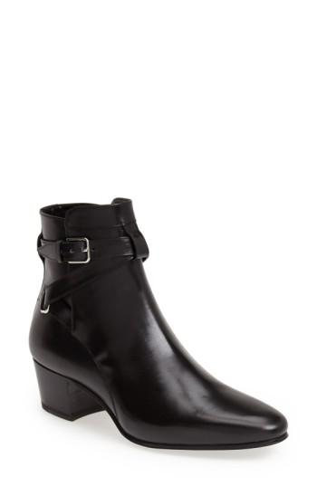 Women's Saint Laurent Bootie .5us / 38.5eu - Black