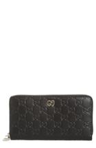 Men's Gucci Dorian Leather Wallet - Black