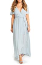 Women's Show Me Your Mumu Sophia Wrap Dress - Blue