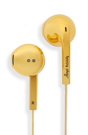 Happy Plugs Earbud Plus In-ear Headphones, Size - Metallic