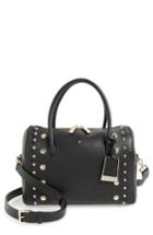 Kate Spade New York Madison Stewart Studded Mega Lane Leather Satchel -