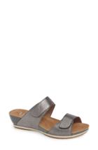 Women's Dansko Vienna Slide Sandal .5-6us / 36eu M - Grey