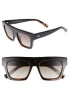 Women's Le Specs Subdimension 51mm Sunglasses - Black Tort