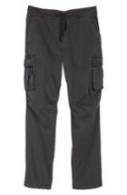 Men's James Perse Stretch Poplin Cargo Pants (xs) - Grey