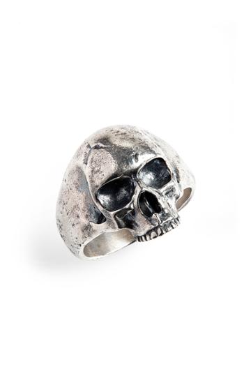 Men's John Varvatos Star Usa Skull Ring