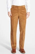 Men's Berle Flat Front Corduroy Trousers