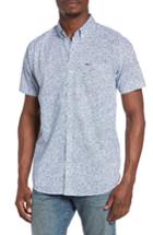 Men's Rip Curl Seedy Print Woven Shirt - Blue