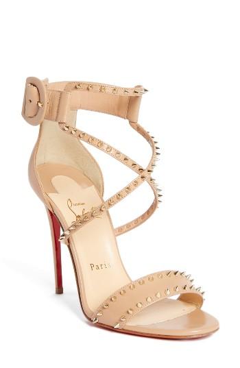 Women's Christian Louboutin Choca Criss Spike Sandal