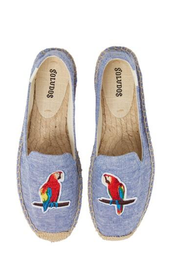 Women's Soludos Espadrille Slip-on M - Blue