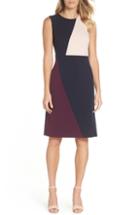 Women's Vince Camuto Scuba Sheath Dress (similar To 14w) - Purple