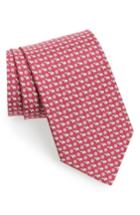 Men's Salvatore Ferragamo Bear Print Silk Tie