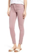 Women's Mavi Jeans Adriana Zip Ankle Super Skinny Jeans - Pink