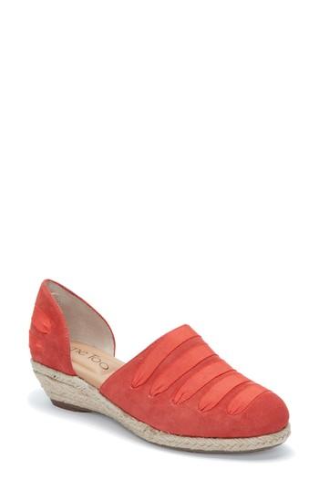 Women's Me Too Netta Espadrille Wedge .5 M - Orange