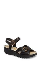 Women's Fly London Egal Sandal .5-8us / 38eu - Black