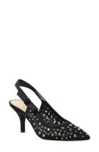 Women's J. Renee Odelet Slingback Pump B - Black