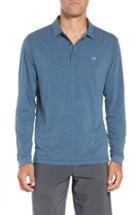Men's Travis Mathew Backup Plan Fit Polo, Size Medium - Grey