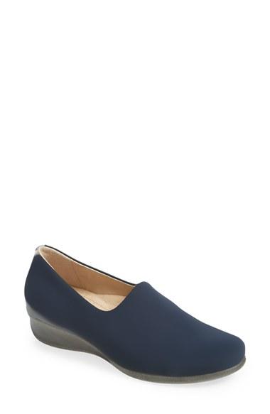 Women's Ecco 'abelone' Stretch Loafer -9.5us / 40eu - Blue