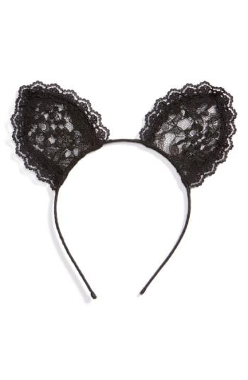 Cara Lace Cat Ears Headband