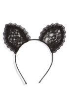 Cara Lace Cat Ears Headband