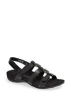 Women's Vionic With Orthaheel 'amber' Adjustable Sandal M - Black