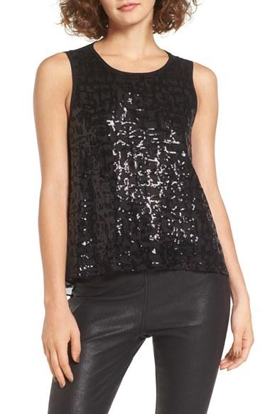 Women's Devlin Eliana Sequin Tank