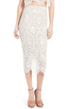 Women's Stone Cold Fox Brinkley Midi Skirt - White