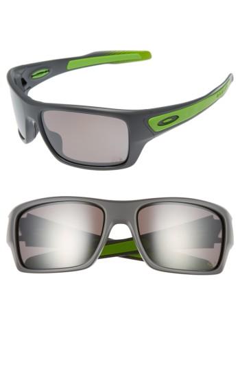 Men's Oakley Turbine Rotor 65mm Polarized Sunglasses - Grey